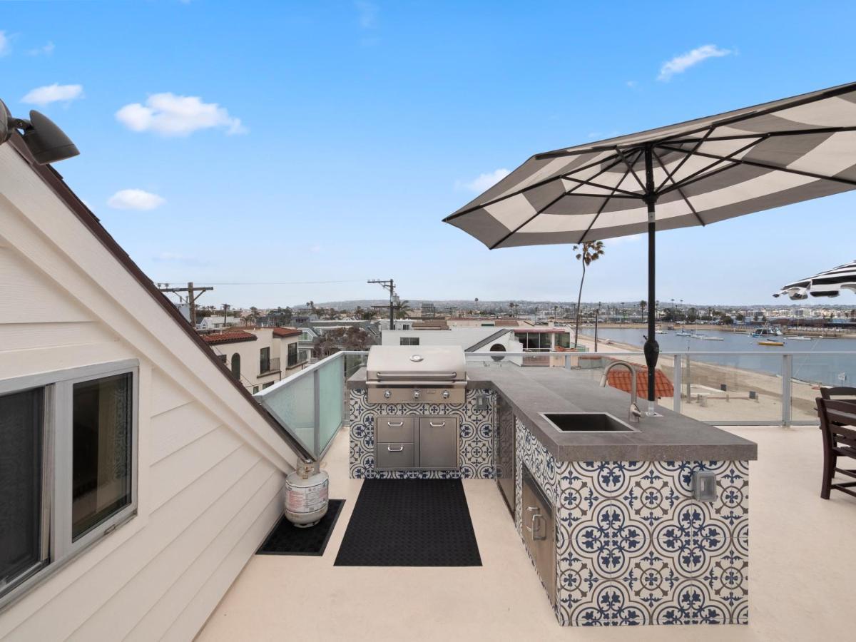 Stunning Bayfront Condo With Gorgeous Views, Garage, Massive Roof Deck & Ac - Dogs Welcome! San Diego Zewnętrze zdjęcie