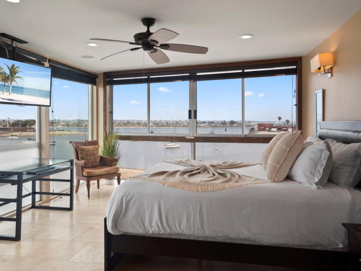 Stunning Bayfront Condo With Gorgeous Views, Garage, Massive Roof Deck & Ac - Dogs Welcome! San Diego Zewnętrze zdjęcie