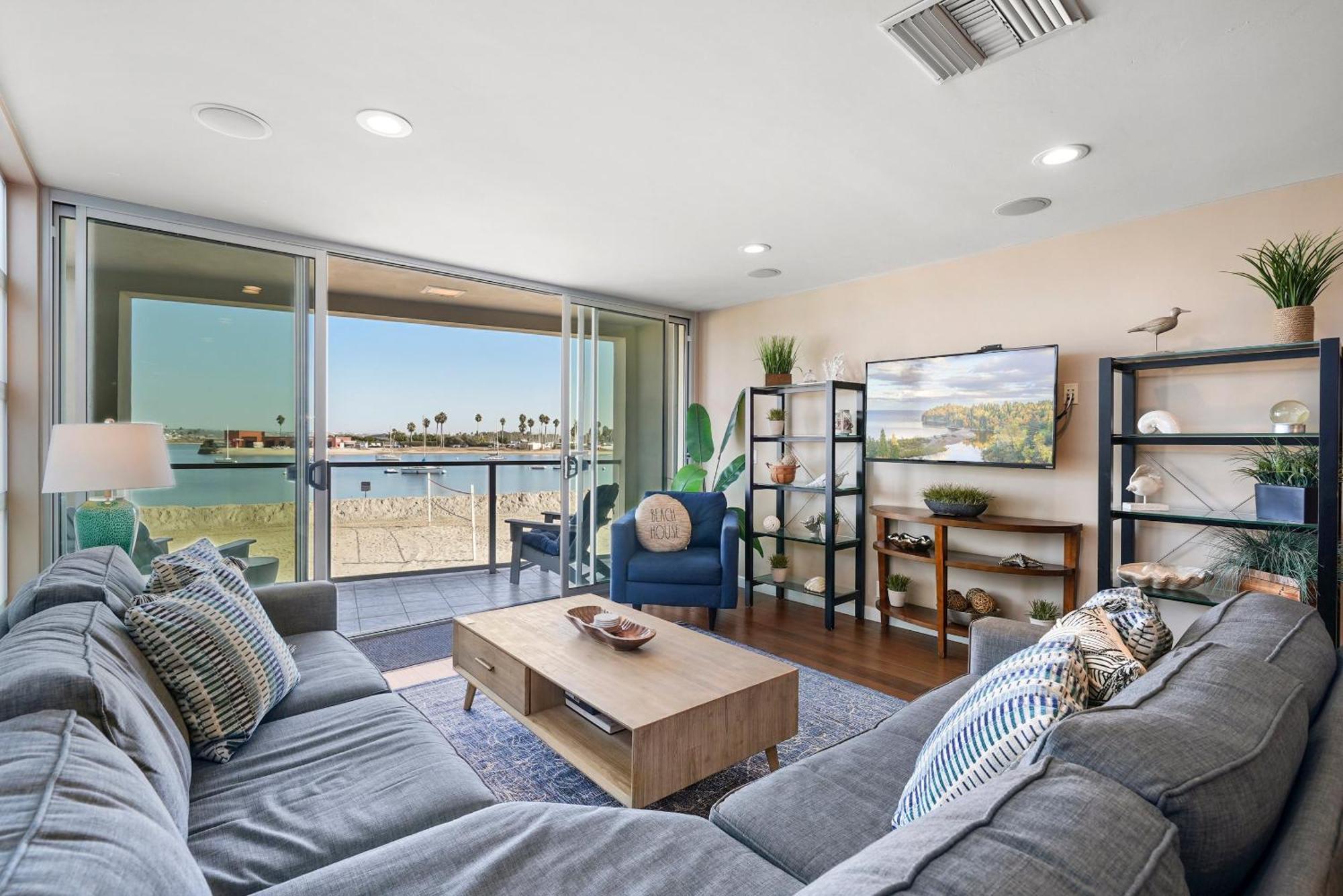 Stunning Bayfront Condo With Gorgeous Views, Garage, Massive Roof Deck & Ac - Dogs Welcome! San Diego Zewnętrze zdjęcie